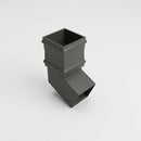 Traditional Aluminium Downpipe Bends 72x72mm – 92.5° & 112.5° — RAL 7022 / 112.5 Degrees