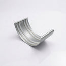 Half Round Aluminium Gutter Jointer 125mm Marine Grade — RAL 9006