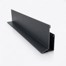 V Return Aluminium Fascia Board 30mm 45° 3m — RAL 7021