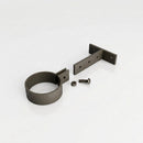 Adjustable Aluminium Pipe Clip 76mm Diameter — RAL 7022