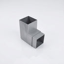 Flush Joint Aluminium Downpipe Bend 72x72mm (view 2)