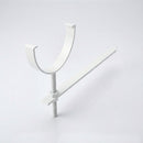 130mm Rise and Fall Gutter Bracket for Deepflow Aluminium System — RAL 9016