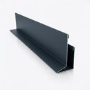 V Return Aluminium Fascia Board 30mm 45° 3m — RAL 7016