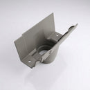 Moulded Ogee Gutter Outlet 76mm Diameter 125 x 100mm — RAL 7036