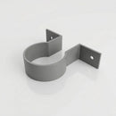Aluminium Downpipe Clip 76mm Diameter — RAL 7037
