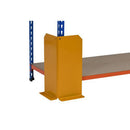 400mm galvanised shelving corner post protector