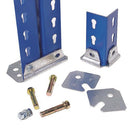Rapid 1 galvanised floor fixing feet for shelving uprights
