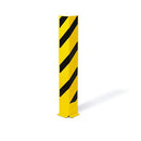 Heavy duty L-profile rack post protector