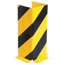 Heavy duty U-profile rack post protector