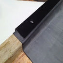 Metal Edge Black Plastisol Trim For Roofing System