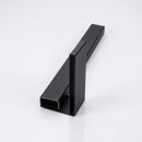 L Return Aluminium Fascia Board Joint Cover — Textured Black