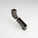72x72mm Aluminium Adjustable Swanneck Offset — RAL 7022