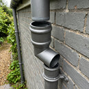 Traditional Aluminium Downpipe Bends 63mm Dia 92.5° 112.5°