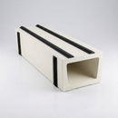 Aluminium Coping Fixing/Joint Brackets 1500mm Centres — RAL 9010