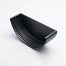 Half Round Aluminium Gutter Stop End - 125mm — RAL 7021