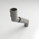 Traditional Adjustable Swanneck 63mm Diameter Aluminium Downpipe — RAL 7036