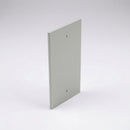 Aluminium Downpipe Access Plate 72x72mm — RAL 7035