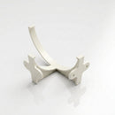 Half Round Aluminium Gutter Fascia Bracket 125mm — RAL 9010