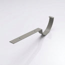 130mm Aluminium Gutter Top Rafter Bracket — RAL 7036
