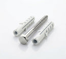 M8 x 70mm Hex Head Coach Screws, Stainless Steel (50) — RAL 9016