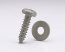 No. 12 x 30mm Box Gutter Fixing Screw & Washer Set (100pcs) — RAL 7036