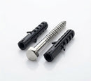 M8 x 70mm Hex Head Coach Screws, Stainless Steel (50) — RAL 9005