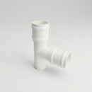 Traditional Aluminium Downpipe Branch 76mm Diameter — RAL 9016 / 92.5 Degrees