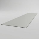 Aluminium Soffit Boards – Plain or Vented with Exterior Coating — RAL 7035 / 365mm Wide | Unvented