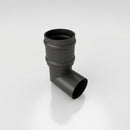 76mm Diameter Traditional Aluminium Downpipe Bends 92.5° & 112.5° — RAL 7022 / 92.5 Degrees