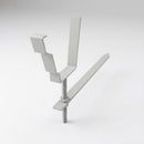 Moulded Ogee Gutter Rise and Fall Bracket 125 x 100mm — RAL 7035