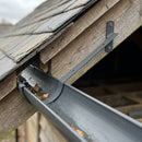 Half Round Aluminium Gutter Top Rafter Bracket 125mm