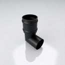 76mm Diameter Traditional Aluminium Downpipe Bends 92.5° & 112.5° — RAL 7021 / 92.5 Degrees
