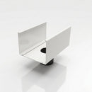 Aluminium Box Gutter Outlet 63mm Diameter 135 x 100mm — RAL 9016