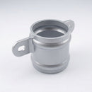 Traditional Downpipe Spare Socket Eared 76mm Diameter — RAL 9006