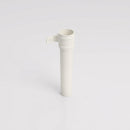 Traditional Aluminium Downpipe Sample — RAL 9010 / 63mmØ