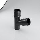 63mm Diameter Traditional Downpipe Branches 92.5° & 112.5° — RAL 7021 / 112.5 Degrees