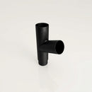 63mm Flush Joint Downpipe Branches – 92.5° or 112.5° Arms — Textured Black / 112.5 Deg