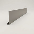 Aluminium Fascia Board Sample — RAL 7036 / 'U' Return