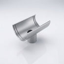 Deepflow Aluminium Gutter Outlet 63mm Dia – 130mm — RAL 9006