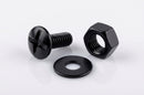 M6 Moulded Gutter Jointing Bolt, Nut & Washer Set (50 Pack) — RAL 9005
