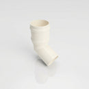 Traditional Aluminium Downpipe Bends 63mm Dia 92.5° 112.5° — RAL 9010 / 112.5 Degrees