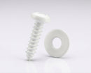 No. 12 x 30mm Box Gutter Fixing Screw & Washer Set (100pcs) — RAL 9016
