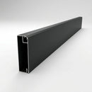 U Return Aluminium Fascia Board 30x25mm – 3m Length — RAL 7021
