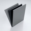 Aluminium Colour Plate Sample — RAL 7037