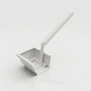 Moulded Ogee Gutter Side Rafter Bracket 125 x 100mm — RAL 9016