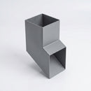 72x72mm Flush Joint Aluminium Downpipe Shoe (view 2)
