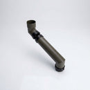 76mm Diameter Flush Joint Adjustable Swanneck Downpipe — RAL 7022