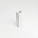 72x72mm Aluminium Gutter Outlet Spigot Extender — RAL 9016