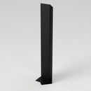 L Return Fascia Board Angle Covers – Aluminium Corner Fascia — Textured Black / 135 Deg External Angle