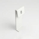 Moulded Ogee Gutter Direct Fix Bracket 125 x 100mm — RAL 9016